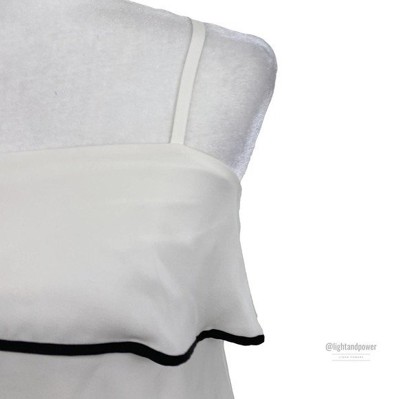 alice + olivia Stacey Bendet Tiered Silk Tank NWT - Picture 4 of 9